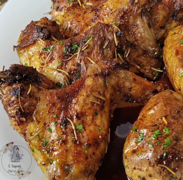Roasted Chicken Tray